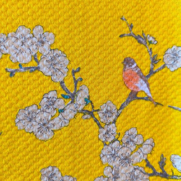 Floral Yellow Kids Dress - Picture 4 of 5